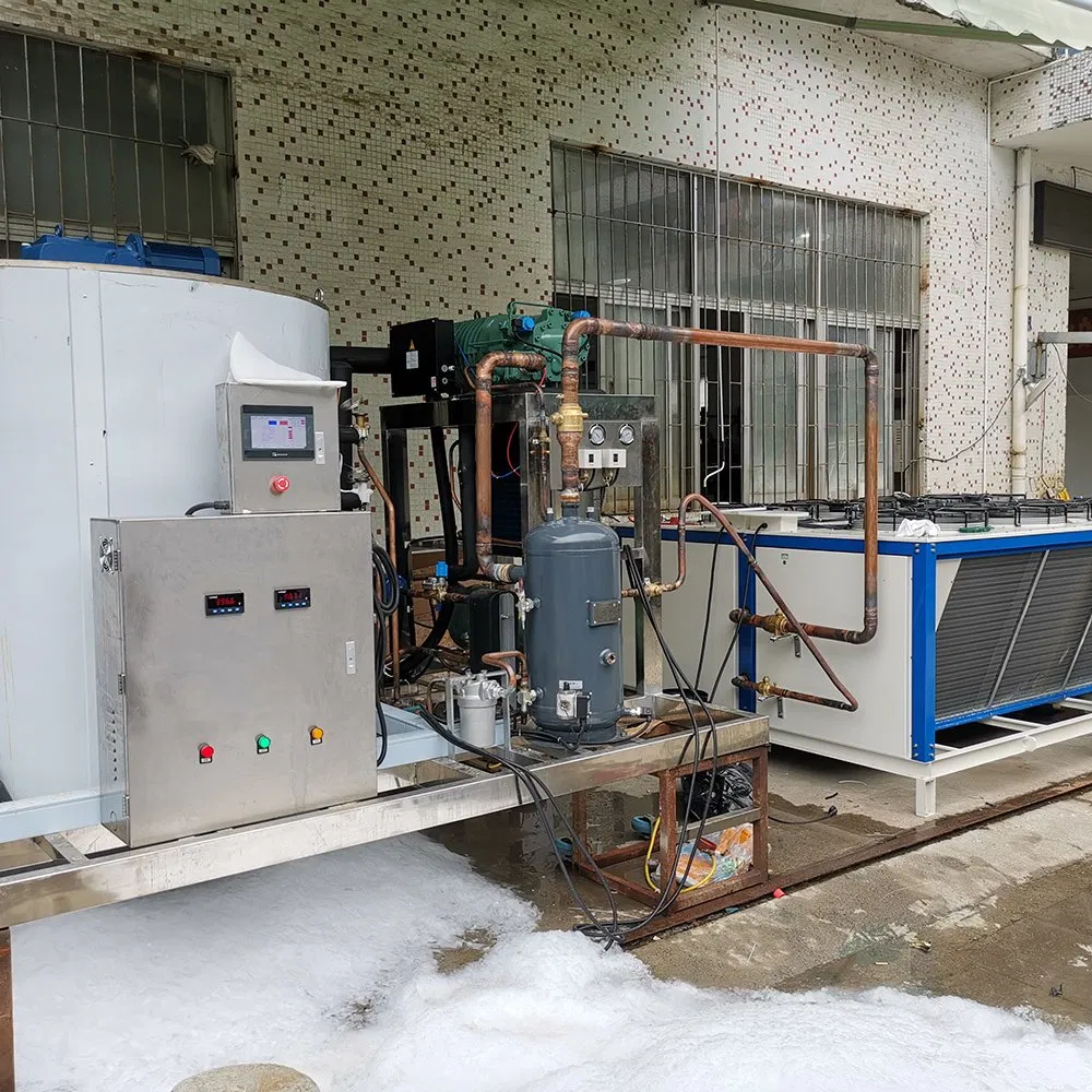15 Ton Air-Cooled Flake Ice Machine for Food Processing
