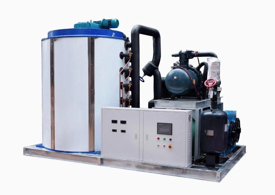 High-Capacity Industrial Flake Ice Machine (0.3T-60T/Day)